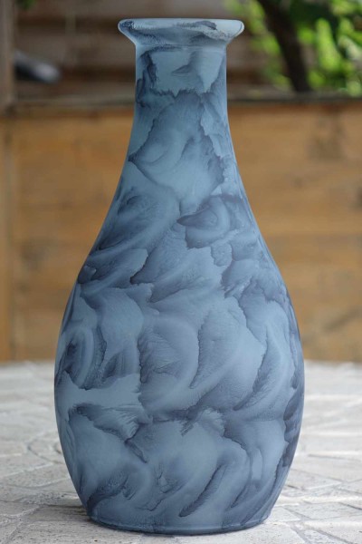 Vase mit Muster